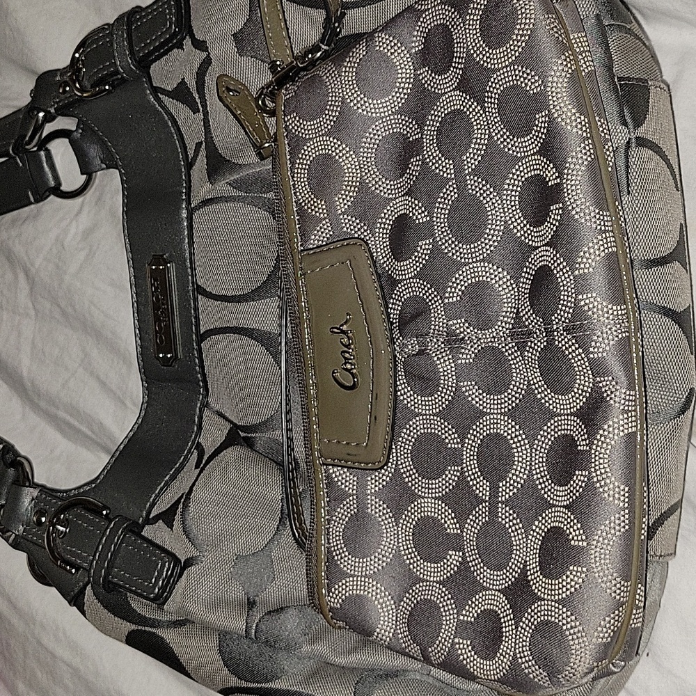 Coach Handbag with wrislet